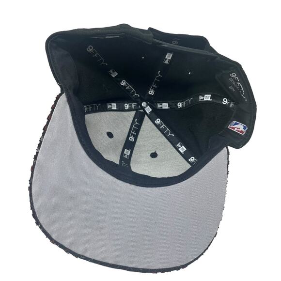 Portland Trail Blazers Hat New Era 9FIFTY Men's OSFM Black Red Silver - Picture 4 of 8